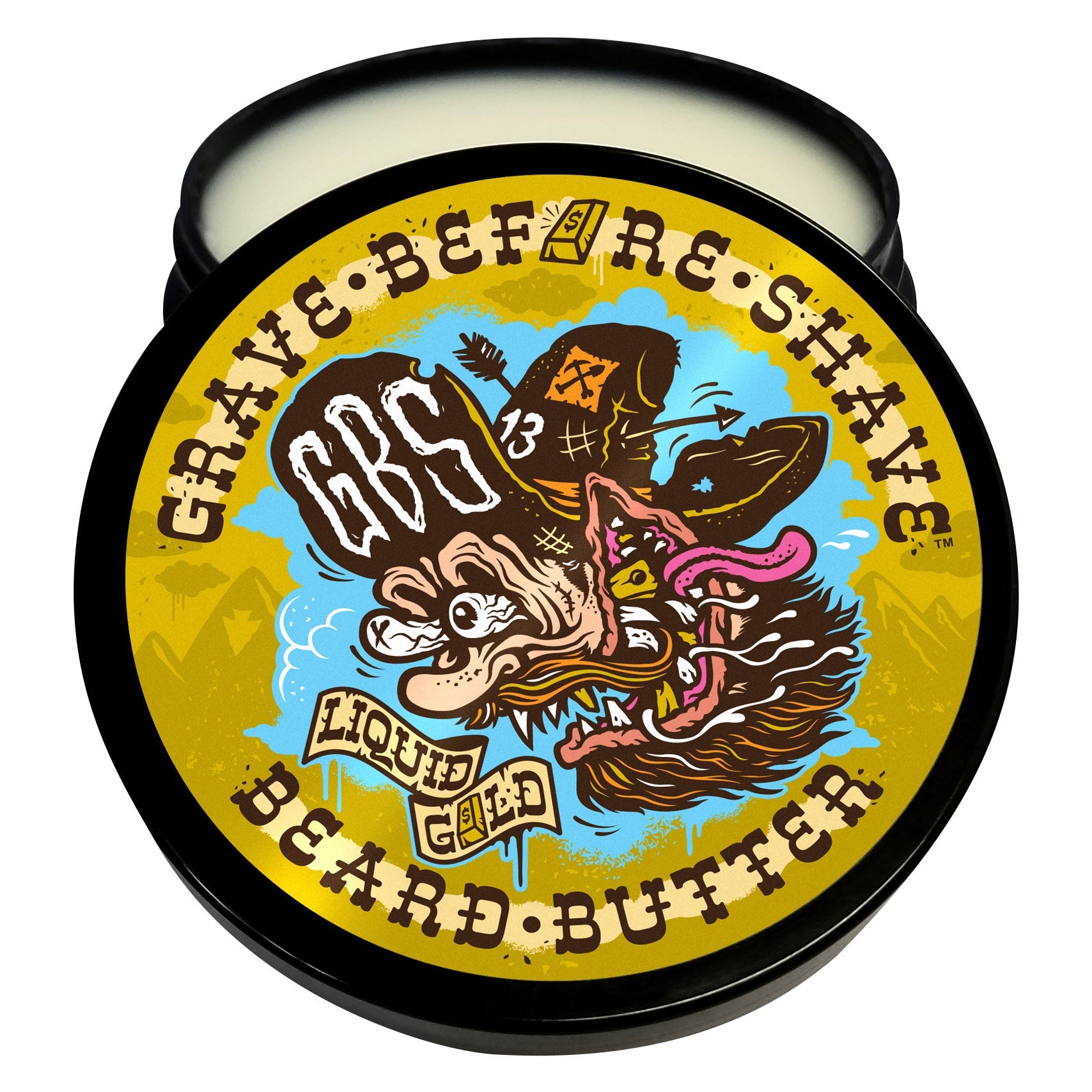 Grave Before Shave Beard Butter 4oz. Container