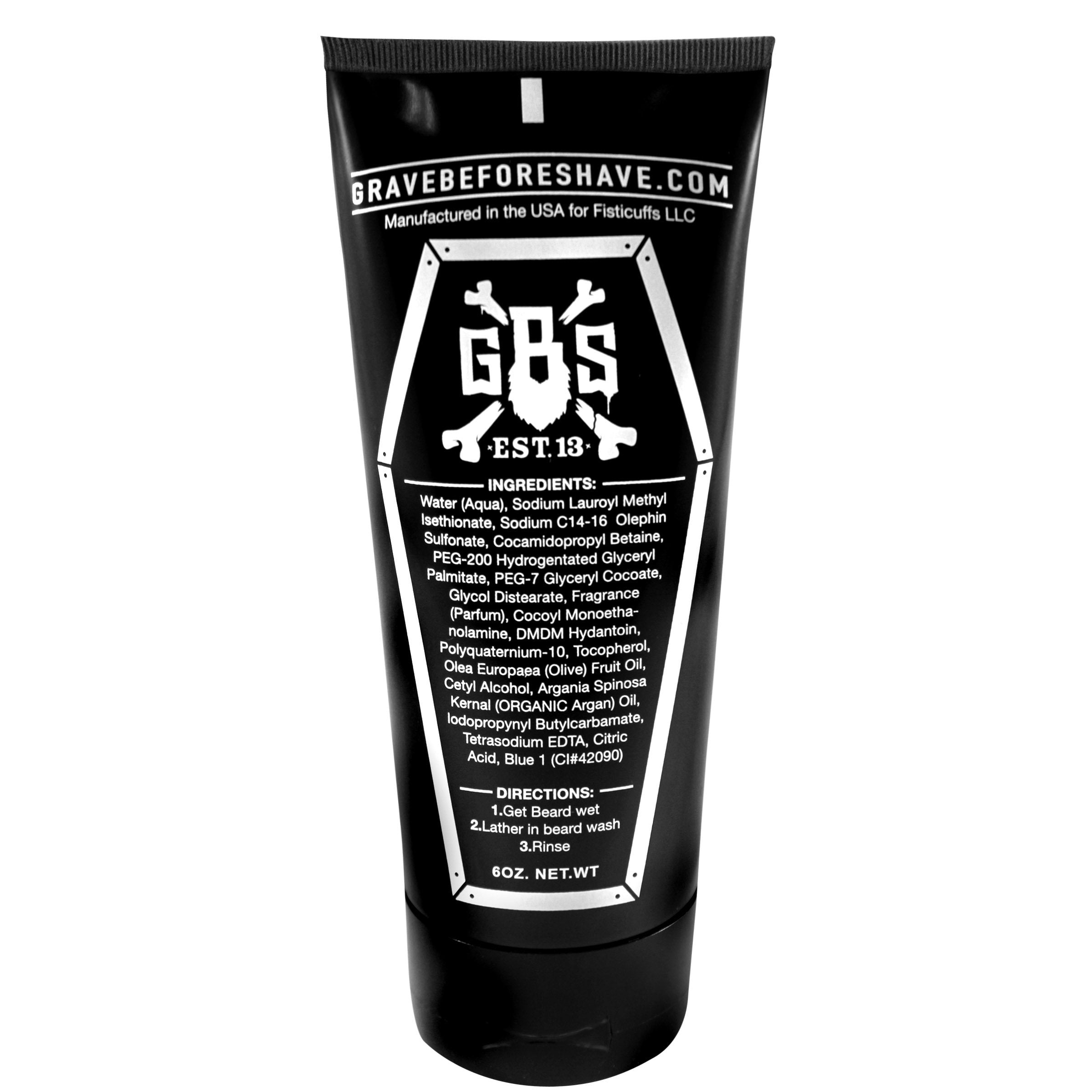 GRAVE BEFORE SHAVE™  BEARD WASH SHAMPOO