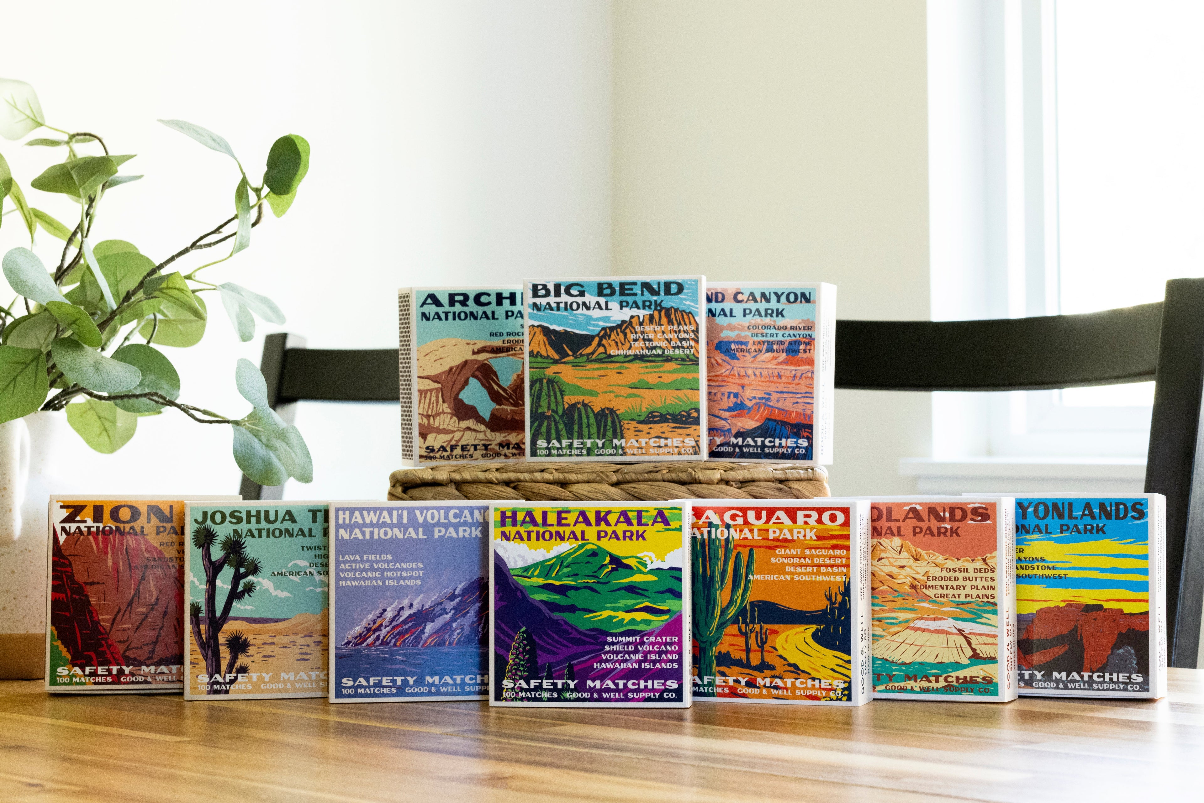 Big Bend Vintage National Park Cabin Matches